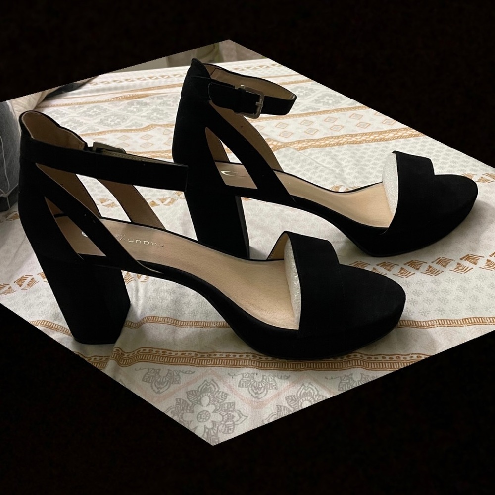 Black heels